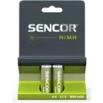 Sencor SBA HR6 2BP AA NiMH 1800mAh elem 2db (37000453) (37000453) - aqua
