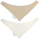Albero Mio Bandane din muselină Albero Mio - 2 bucăți, Biscuit Beige (307204) Bavata