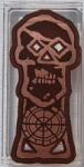 LEGO® Placă netedă 1 X 2 decorată craniu (6551523)
