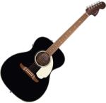 Fender California Deluxe Monterey E, Ivory Pickguard, Black