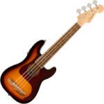 Fender Fullerton Precision Bass Uke, WN, Tortoiseshell Pickguard, 3-Color Sunburst