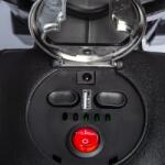 AIYAPLAY Elektromos gyerekmotor pótkerekekkel, LED-es lámpákkal, zenével, USB-vel, 12V-os, fekete-sárga