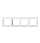 Schneider Electric SEDNA DESIGN Négyes keret, univerzális, fehér (SDD311804) (SDD311804) - mixvill
