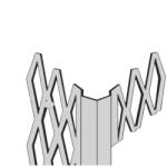  Sarokvédő acél vakolóprofil 0, 6 mm, 3 fm/db 31-BS300 (31-BS300)
