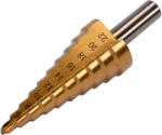 TOYA 4-22 mm lépcsős fúró 10 lépcsős HSS titán-nitrid YT-44741 (P-YT-44741)