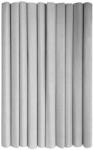 Interdruk Krepp Papír Tekercs Gyerekeknek és Dekorációhoz - 10 db, 50x200 cm, 28 g/m2, Ezüst (31)