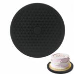 Kiuiom 360 fokos forgó tányér acél golyóscsapággyal, 30 cm, laptophoz, monitorhoz, TV-hez, hangszóróhoz, növényekhez