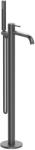  Kádtöltő csaptelep, Wellis Altona szabadonálló kád csaptelep brushed gun metal grey ACS0417 (ACS0417)