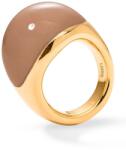 BERRIES női aranyozott ezüst gyűrű zománc Viva Mocha Mousse XL Ring - arany 13