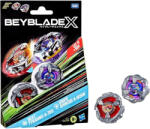 Hasbro Beyblade X Beat Tyranno 4-70Q és Knife Shinobi 4-80HN pörgettyű készlet (G1542) - jatekbirodalom