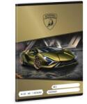 Ars Una Füzet A/5 1. osztályos vonalas ARS UNA 32lap Lamborghini arany 14-32