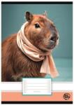  Füzet A/5 sima OPTISCHOOL 32 lap, 20-32, Capybara (27I2032-023)