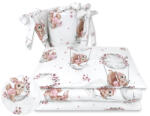 Baby Shop 3 részes ágynemű garnitúra - Holdas nyuszi rózsaszín