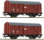 Roco 6600151 Zárt teherkocsi készlet, Gs, NS IV (9005033071943)