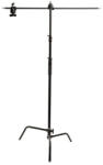 Caruba C-állvány boom karral - fekete (300 cm - 10 kg) (D290971)