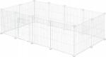 Eugad Járóka Ketrec Kifutó Kisállatok Számára Eugad 145 x 72 x 36 cm (z-pef0052whi)