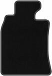 Wielganizator Velúr sofőrszőnyeg Mini Cooper R52 2004-2008 Cabrio Basic készülékhez, fekete