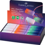 Faber-Castell Radír pvc forgácsmentes színátmenetes Faber-Castell égkék-rózsa, türkiz-kék - papirx