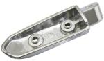 Piaggio (oem) PIAGGIO AP8145009 Bal oldali utas lábtartó (Aprilia 750 Shiver 2007+, 900 Shiver 2017+, 900 Dorsoduro 2017+, 125 Tuono 2017+, 650 Pegaso 2005+, 1200 Caponord 2014+, 850 Mana 2007+) PIAGGIO (OEM) Váz, 