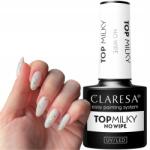 Claresa Top Hibrid No Wipe Milky Tejfehér Félátlátszó 5ml (5903819819168)