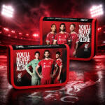 Nebulo Liverpool FC tolltartó klapnis 24x14 cm (LP-TT-KL)
