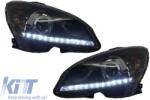 KITT EU Fényszóró Mercedes Benz C-osztály W204 (2007-2010) Facelift LED Xenon Look (LPME89)