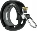 Knog kerékpáros csengő Oi Luxe nagy 31.8mm fekete (12129)