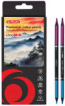Herlitz Creioane colorate bicolore HERLITZ ChroMIX, 12 buc/set
