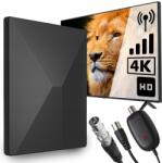 RETOO Tv Antenna Beltéri Kültéri DC 5V Uhv/vhv/fm Erős Hd Erősítő 4K (ER1234)