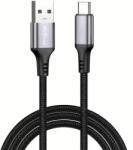 DeTech Кабел за данни DeTech DE-C68UC, 2.4A, Type-C, 1.0m, Черен - 40553