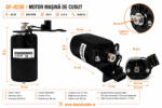 Micul Fermier Motor de maE ina de cusut 150W 230V cu pedala si curea , Solutia ideala pentru orice maE ina de cusut casnica! (GF-0238) Masina de cusut