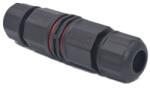 T-LED Conector cablu IP68 drept 3 x 2, 5mm2