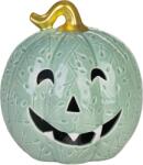 MagicHome Dovleac decorativ LED din portelan MagicHome, menta, 14, 8x16, 4 cm (8092433)
