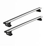 Thule Bare transversale Thule Evo Clamp Silver pentru Fiat Doblo II Maxi, model 2015+ (thuleclampevo7107S-168)
