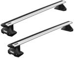Thule Bare transversale Thule Evo Clamp Silver pentru Lancia Delta III, 5 usi, model 2011-2015 (thuleclampevo7105S-336)