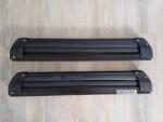 Menabo Suport schi snowboard Menabo Silver Ice BLACK pe bare transversale, 6 perechi ski / 4 snowboard (0000147XX000-resigilat)