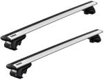 Thule Bare transversale Thule Evo Raised Silver pentru Chevrolet Cruze Station Wagon 2008-2016 (thuleevoraised7104S-46)