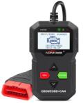Konnwei Diagnoza OBD2 KONNWEI KW590, Black, Afisare Erori si Descriere, Resetari, Live Data, ELM 327 OBDII (SKU1572)