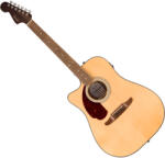 Fender California Deluxe Redondo CE Balkezes, WN, Natural