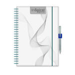 Dayliner InSpiral, A5 heti beosztású agenda, Fehér-Kék