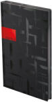 TopTimer 404 Notes found, B5 jegyzetfüzet élfestéssel, Black Square