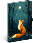 Realsystem Fox, keménytáblás vonalas notesz, 13x21 cm