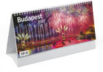 TopTimer Budapest, képes álló papírtáblás asztali naptár T066