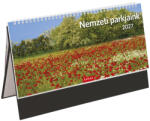 TopTimer Nemzeti park, képes álló csonkalapos asztali naptár T054, Fekete