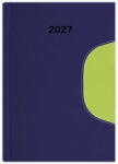 Dayliner Memphis, A5 napi beosztású agenda, Kék-Zöld