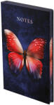 TopTimer 404 Notes found, B5 jegyzetfüzet élfestéssel, Butterfly Red