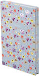 TopTimer 404 Notes found, B5 jegyzetfüzet élfestéssel, Flowers Blue