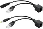 Cabletech PoE adapter LAN hálózathoz, Cabletech, 1pár (URZ2072)