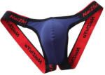 MenSexyWear Justic Navy Blue - elegáns férfi jockstrap prémium anyagból - adultshopone