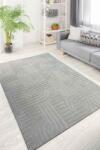 Decomia Home Siena Premium Plush Soft Gray Shaggy Carpet Non-Slip Area Rug for Living Room & Kitchen & Bedroom 100x150 Covor